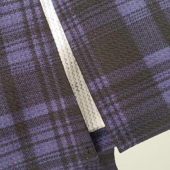 Ultra flirt navy and black plaid pencil skirt - Picture 5 of 7